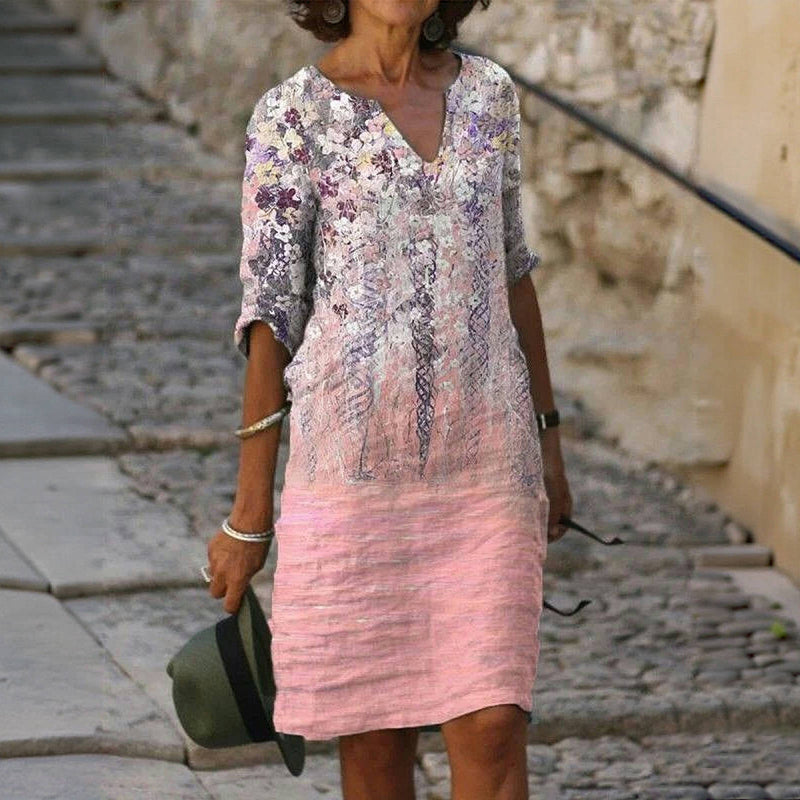 Sukienka Wakacyjna - Midi