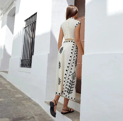 Lincy | Zestaw Sukienny