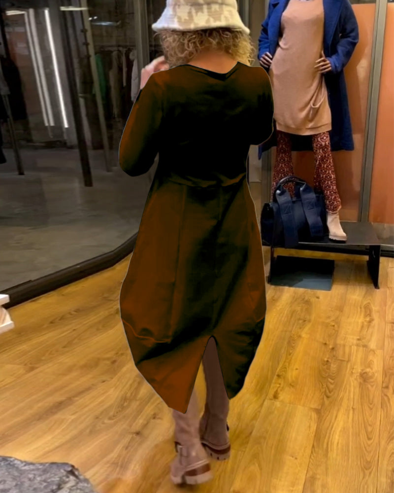 Sukienka Midi na Wiosnę - Clara