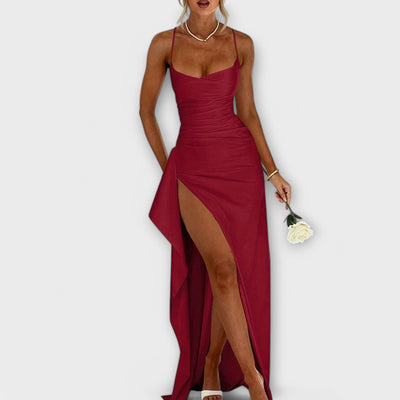 Darby - Elegancka Sukienka Satynowa