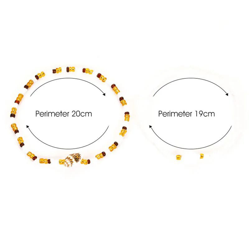 Bransoletka boho z perłami "Zachód Słońca" – Elegancka i naturalna