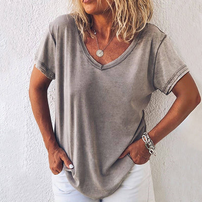 Codzienna Ciepła Bluzka - Luźna