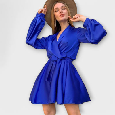 Sascha - Elegancka Sukienka Satynowa