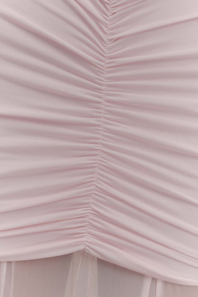 Jaide | Sukienka Maxi z Odkrytymi Ramionami