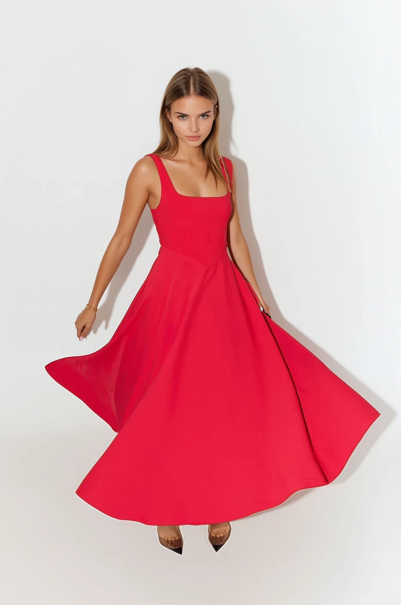 Elegancka Sukienka Midi