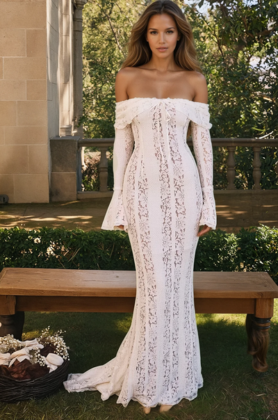 Sukienka Koronkowa Bez Ramiączek