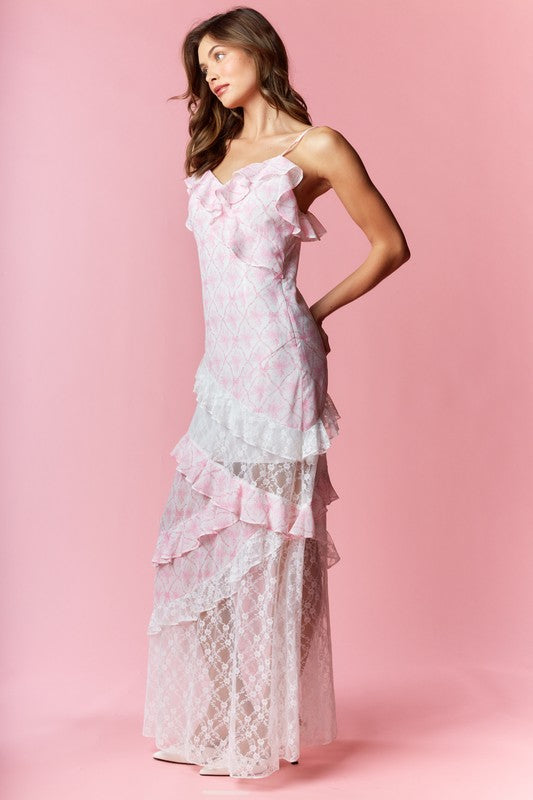 Sukienka Ruffle Romance