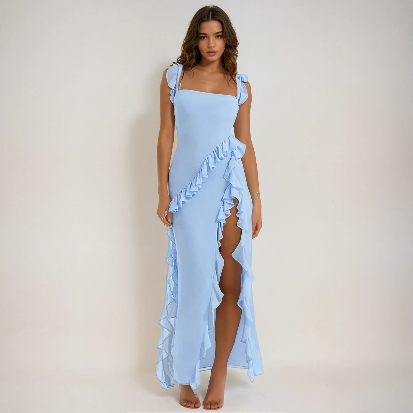Ruffled Maxi Dress - Mia
