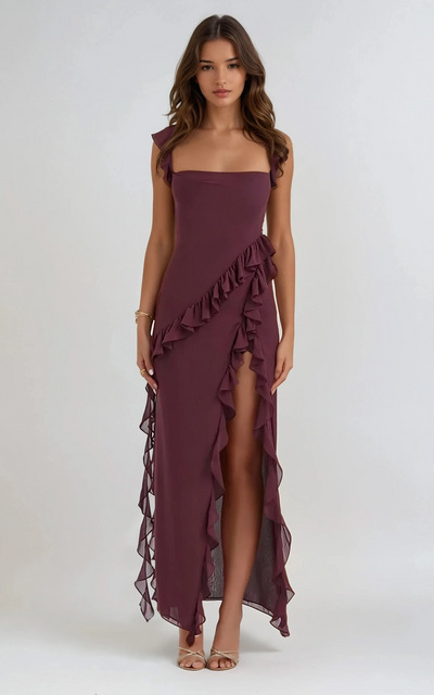Ruffled Maxi Dress - Mia
