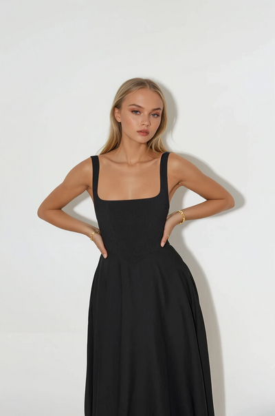 Elegancka Sukienka Midi