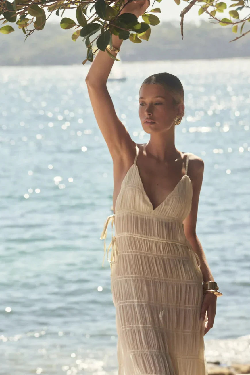 Sukienka Maxi z Gumką