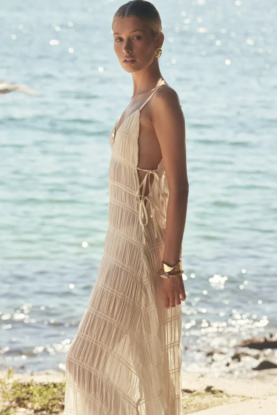 Sukienka Maxi z Gumką