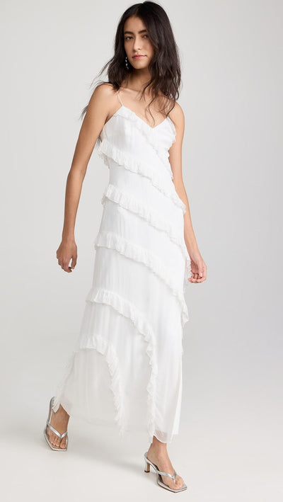 Sukienka Maxi Ruffle
