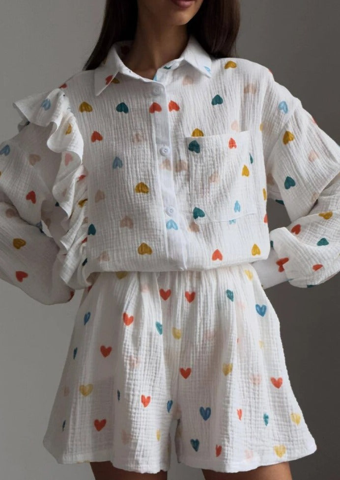 Zestaw z Wzorem Serca | Avirae