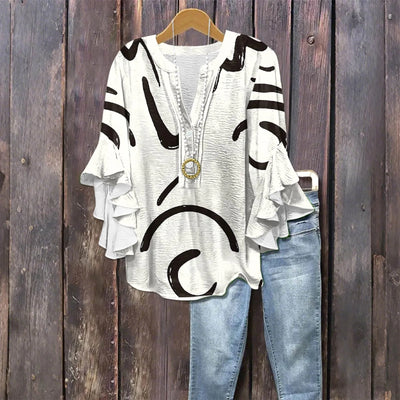 Codzienna Bluzka Serene - W kształcie litery A