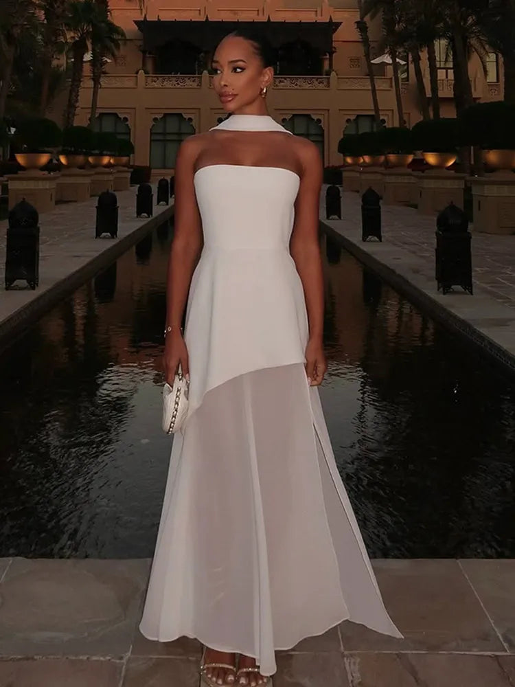 Lea | Asymetryczna Sukienka Maxi