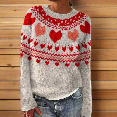 Weekendowa Ciepła Bluzka - Luźna