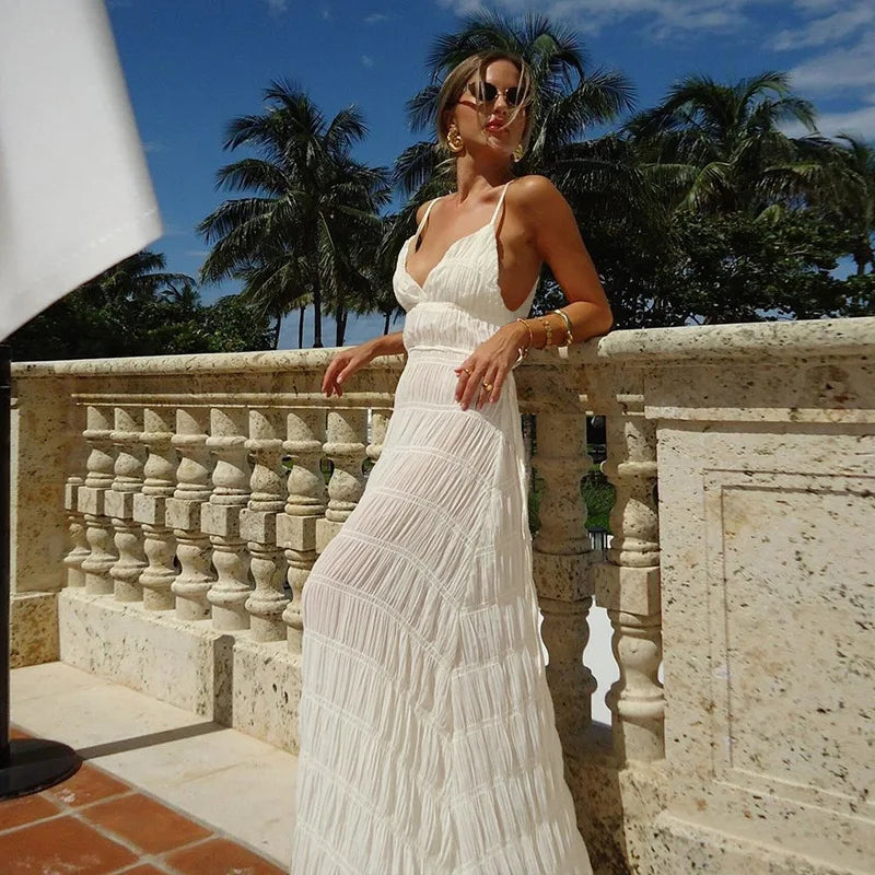 Sukienka Maxi z Gumką