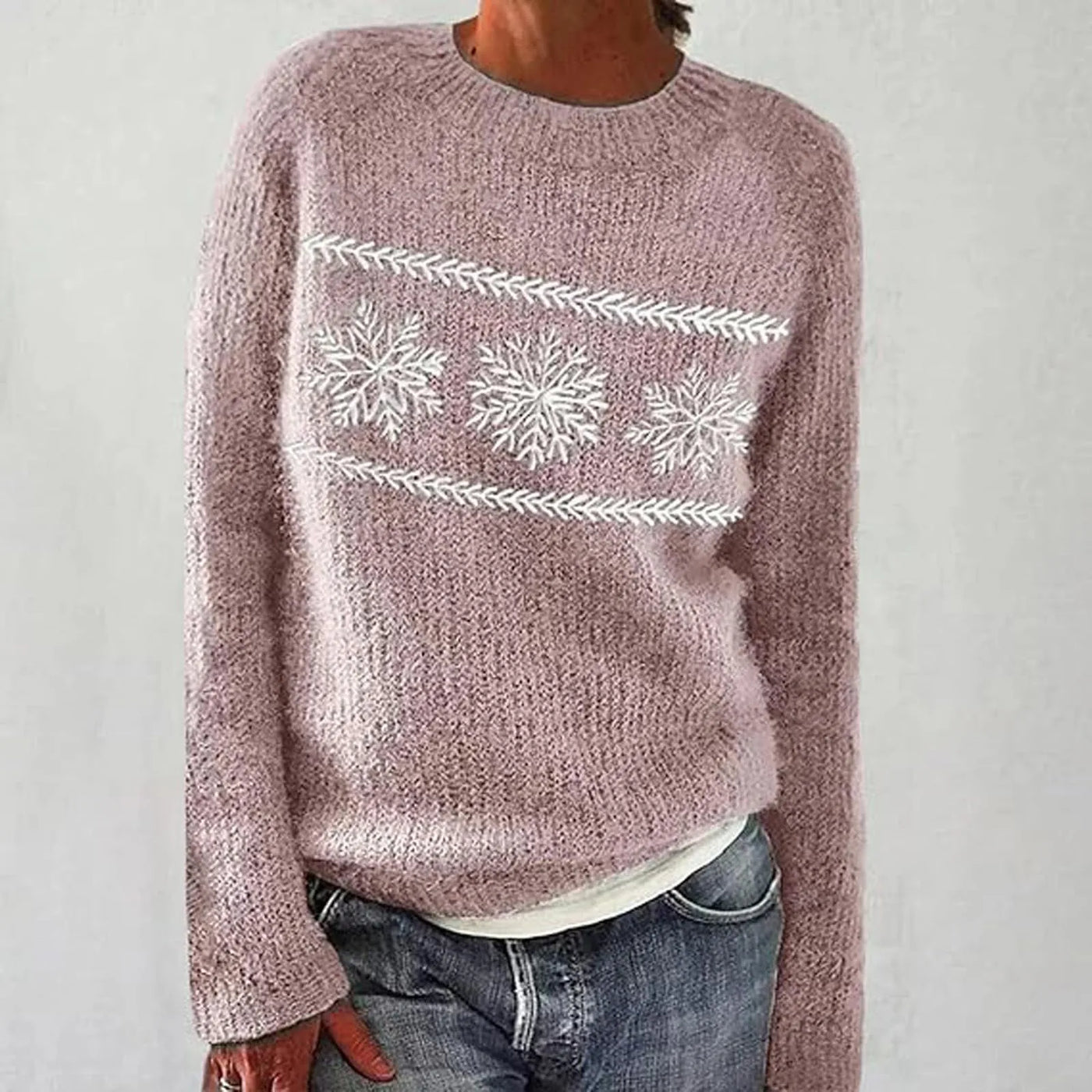 Weekendowa Ciepła Bluzka - Luźna