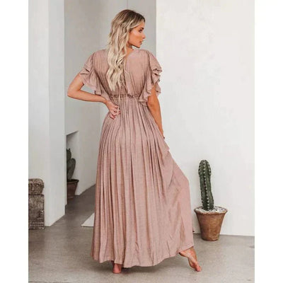Sukienka Maxi Taupe Ibiza