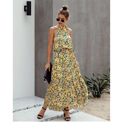 Kolorowa Sukienka Ibiza