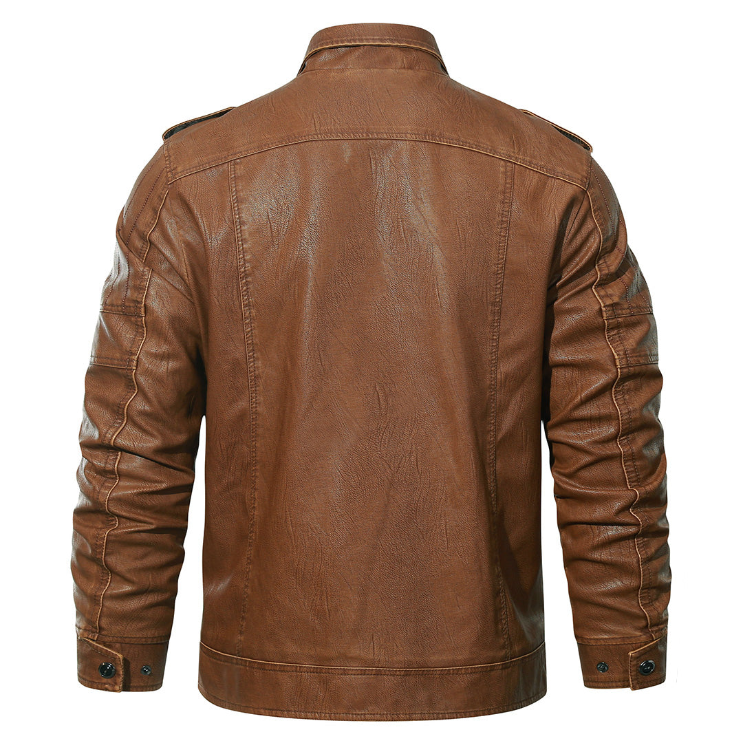 Kurtka Bikerska z Fleece