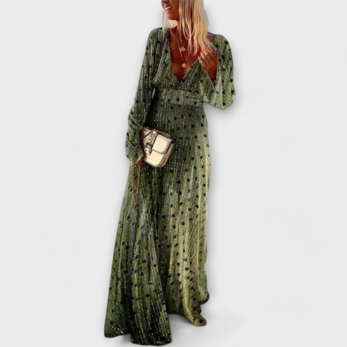 Elegancka Sukienka w Kropki