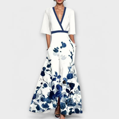 Charlotte - Elegancka Sukienka z Rękawami